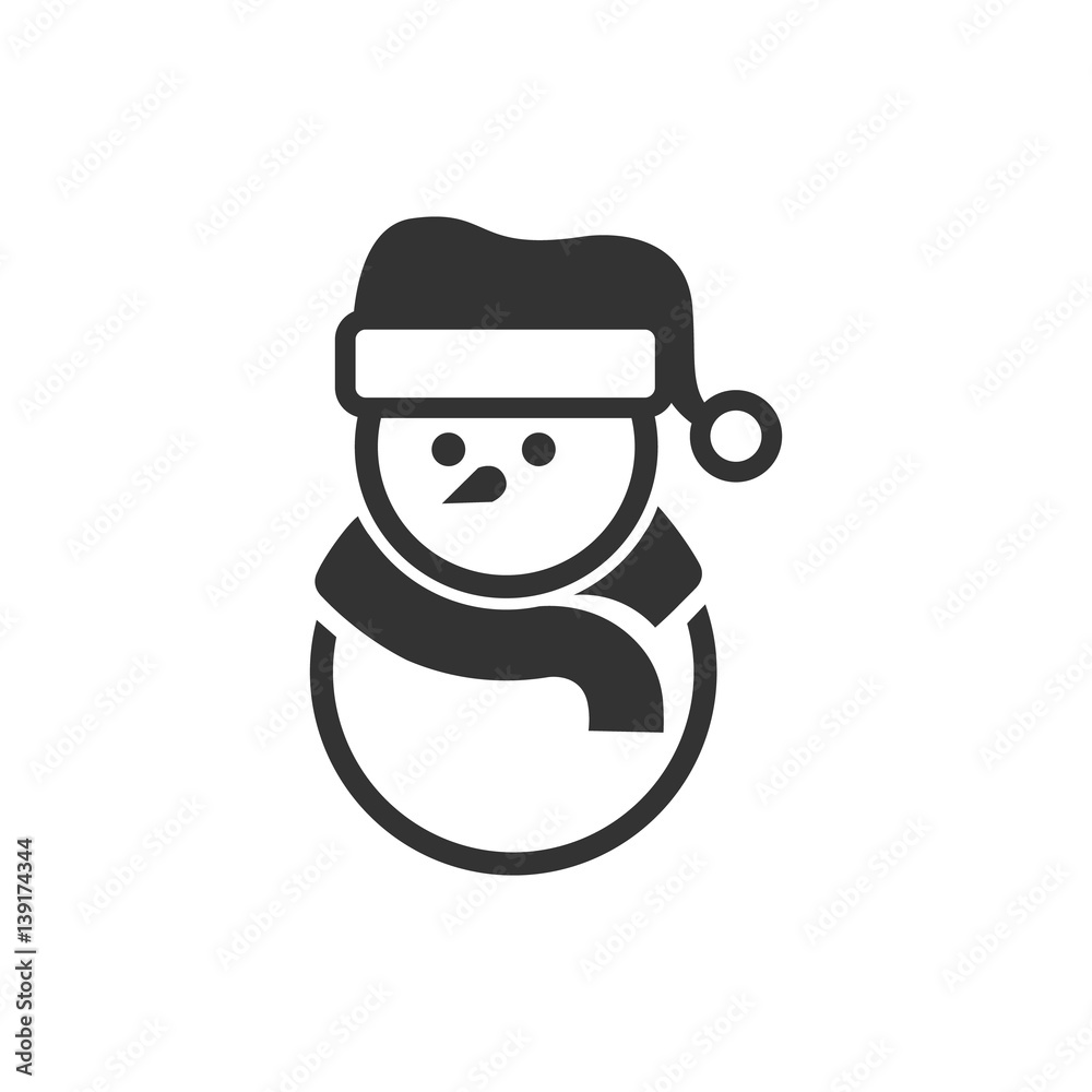 BW Icons - Snowman