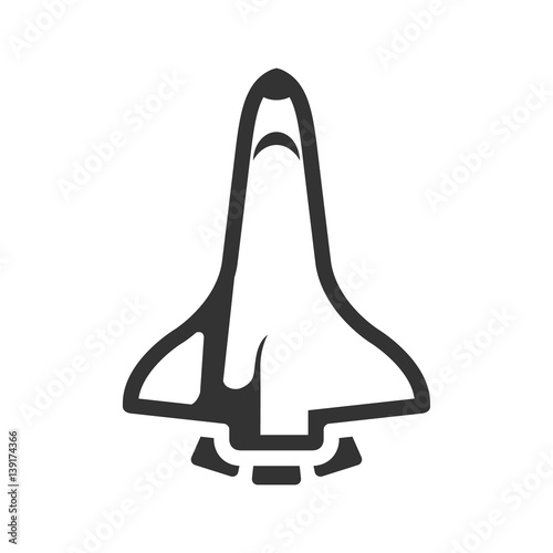 BW icon - Space shuttle