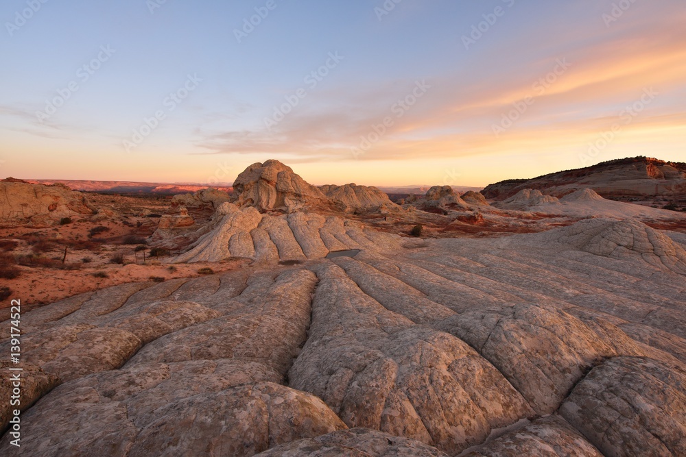 White Pocket sunrise, Paria Canyon-Vermilion Cliffs, Arizona