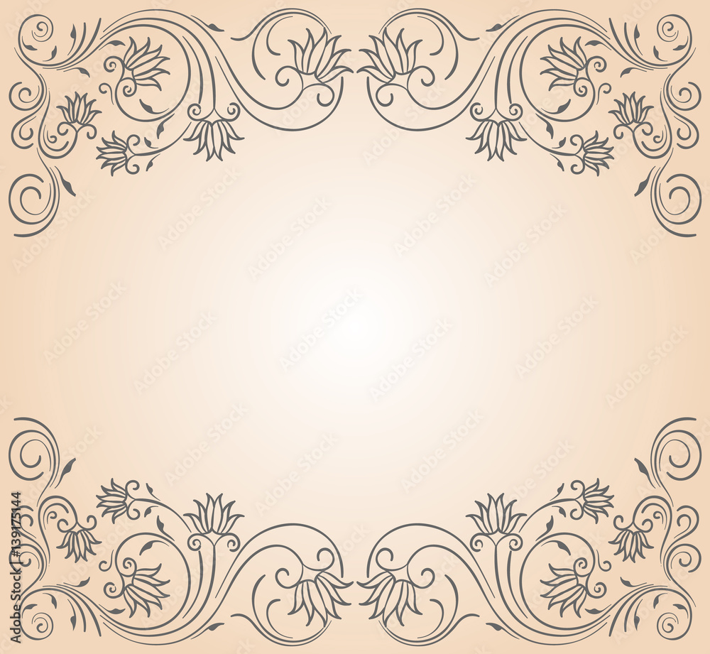 Ornament text frame Ornament text frame