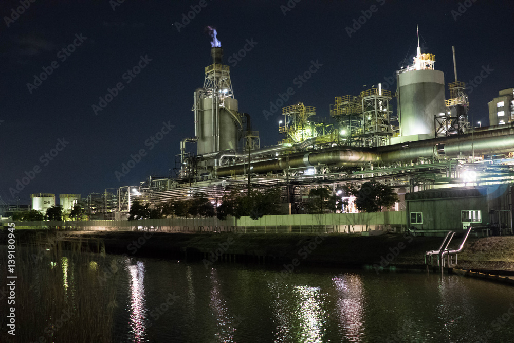 Obraz premium 工場夜景