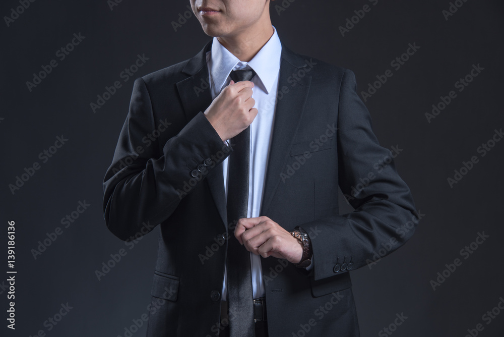 Studio portrait of young man,business concepts. Studio portrait of young man,business concepts.
