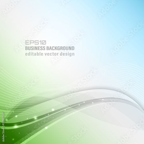 Abstract wavy vector background with glitter. Business background.