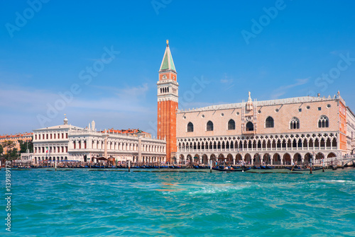Doge's palace and Piazza di San Marco, Venice, Italy