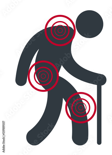 silhouette douleur rhumatismes infographie 1