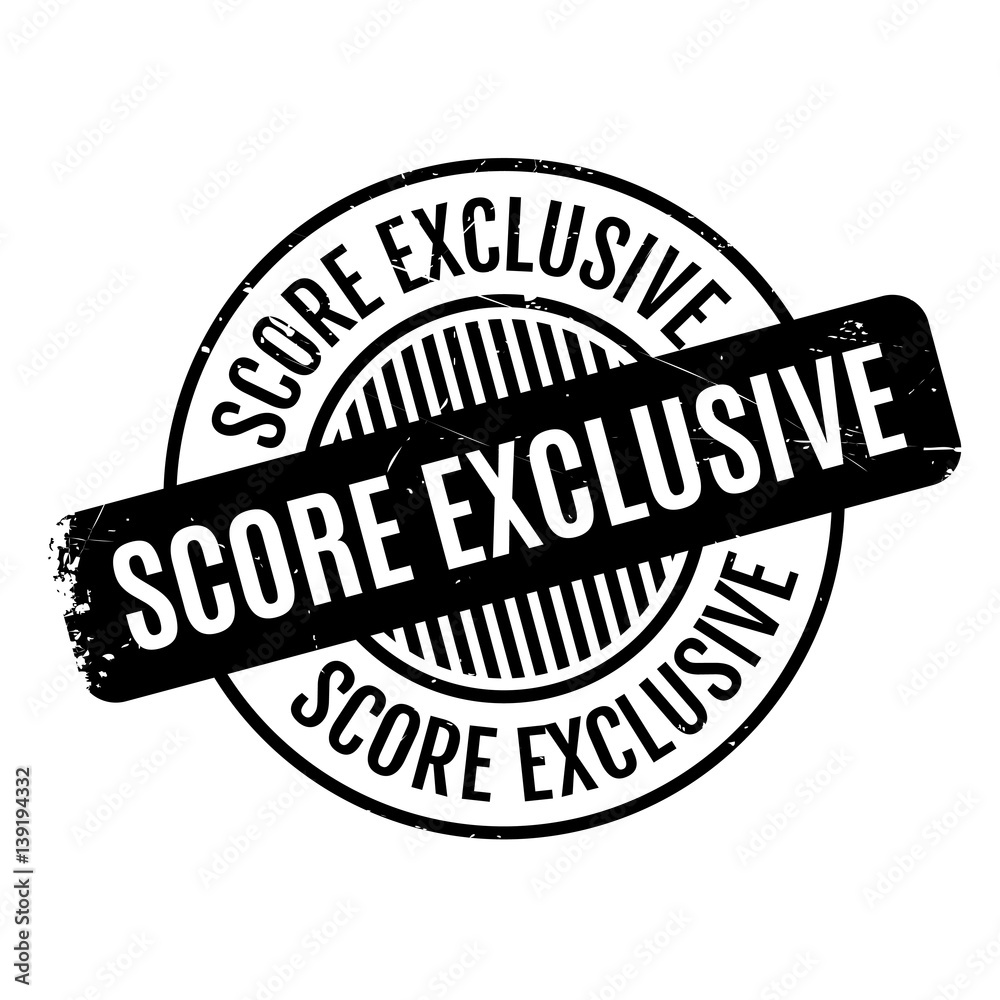 Score Exclusive rubber stamp. Grunge design with dust scratches. Effects can be easily removed for a clean, crisp look. Color is easily changed. Score Exclusive rubber stamp. Grunge design with dust scratches. Effects can be easily removed for a clean, crisp look. Color is easily changed.