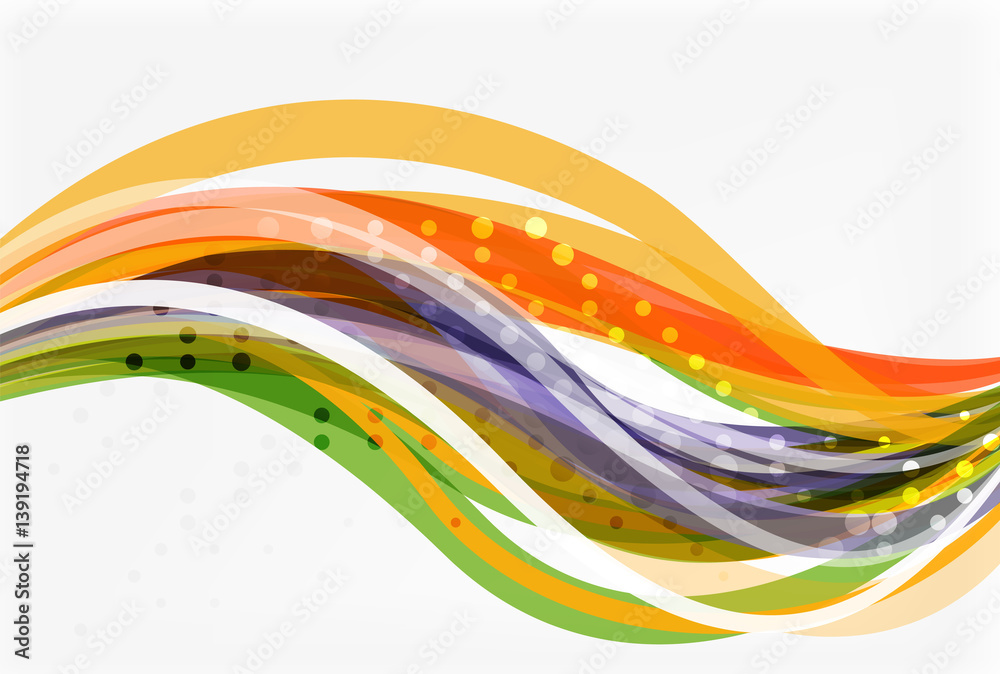 Flowing abstract background Flowing abstract background