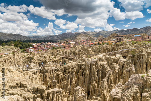 Valle de la Luna bei La Paz, Bolivien photo