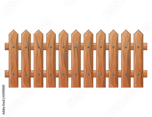 Wooden Fence isolated vector symbol icon design. Beautiful illustration isolated on white background