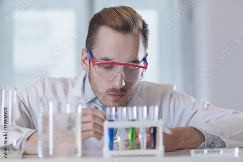 chemist at work