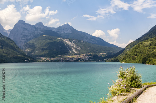 Lake Molveno in Italy