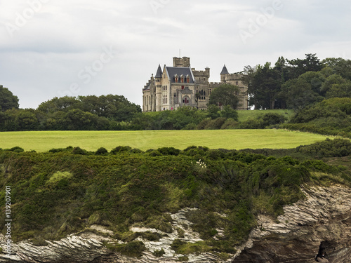 Castillo de Abbadie, Hendaya, País Vasco, Francia