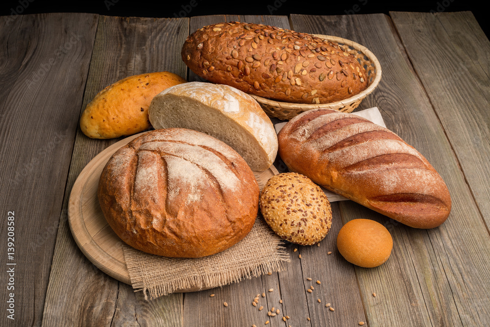 Fresh fragrant bread