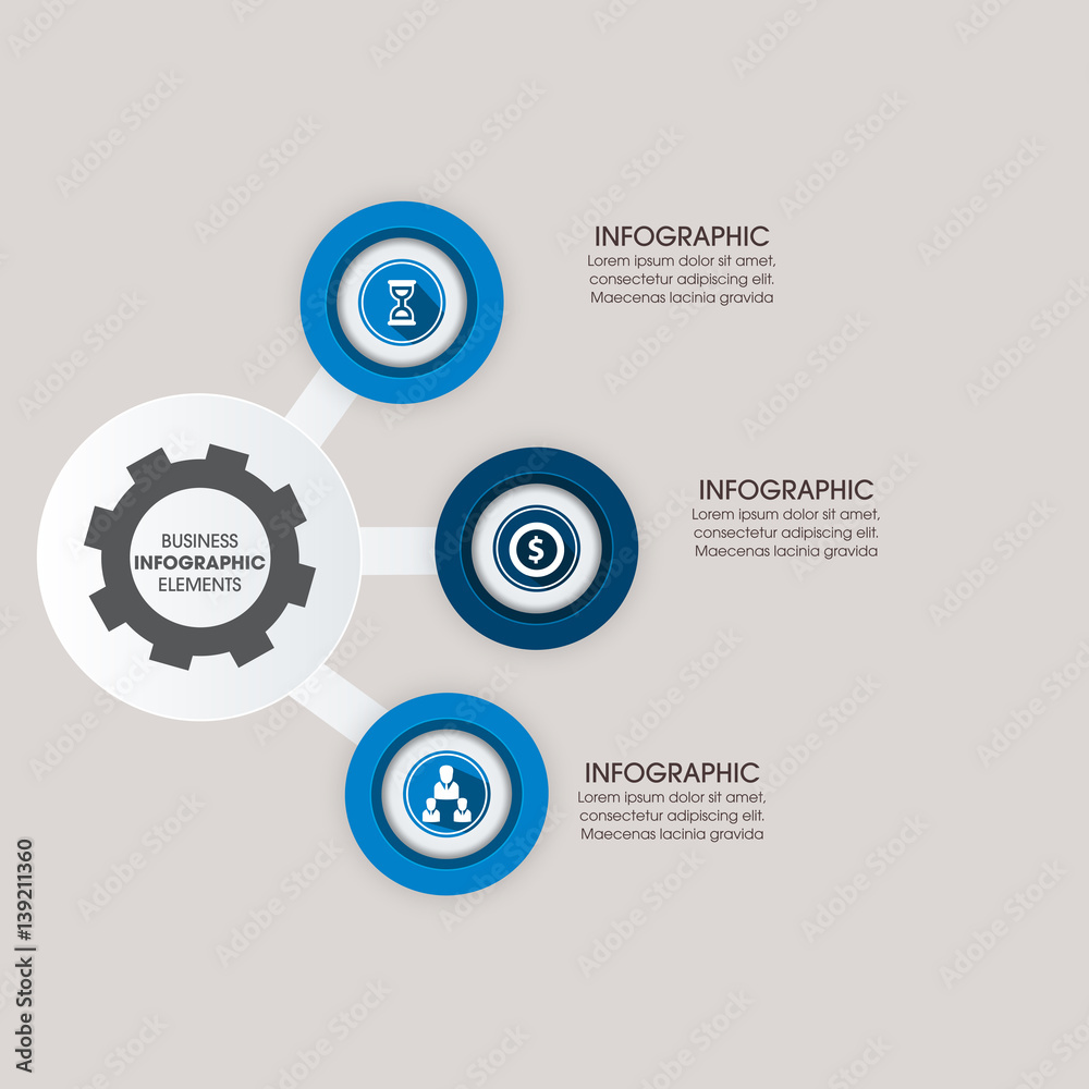 Modern Infographic Options Template Modern Infographic Options Template