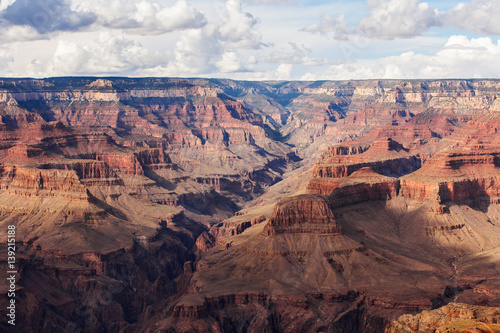 Scenic view Grand Canyon National Park, Arizona, USA. Panorama landscape sunny day
