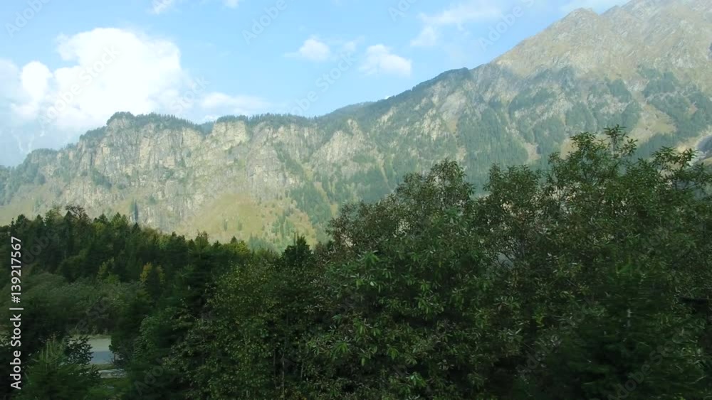 Kullu valley in a sunny day. Manali, Himachal Pradesh, India. Kullu valley in a sunny day. Manali, Himachal Pradesh, India.