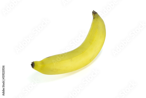 fresh banana isolated