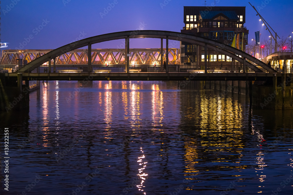 Hamburg, Speicherstadt und HafenCity