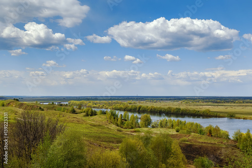 View of the Oka river  Russia