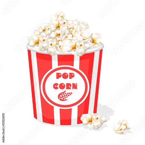 bucket full of popcorn © tanyapelyustka
