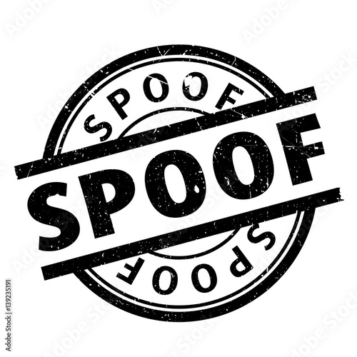 Spoof rubber stamp. Grunge design with dust scratches. Effects can be easily removed for a clean, crisp look. Color is easily changed.