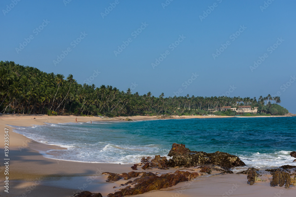 Silent beach, Unakuruwa, Tangalle, Sri Lanka