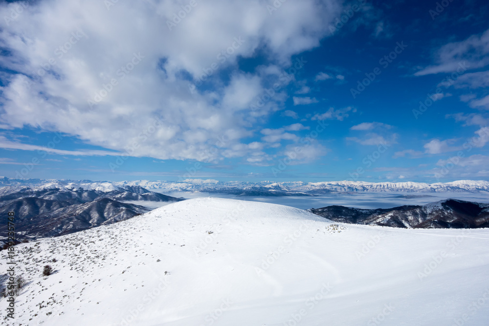 Amazing landscape in Vigla, Florina's ski center, Greece Amazing landscape in Vigla, Florina's ski center, Greece