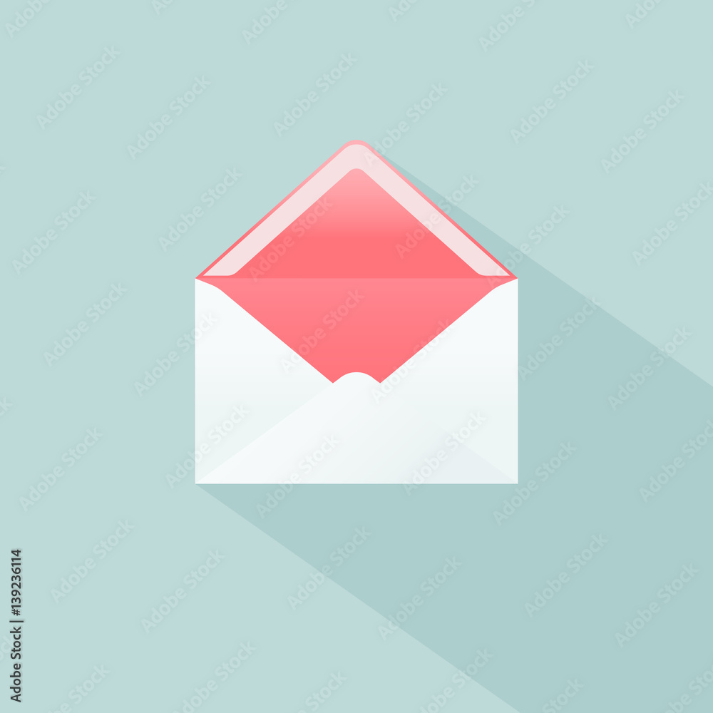 Fototapeta premium Open Envelop. Insert your own Message