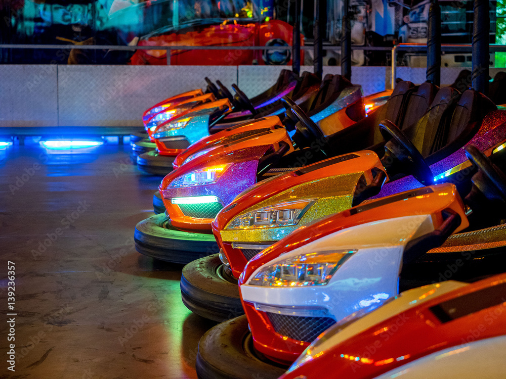 Kirmes, Autoscooter Stock Photo Adobe Stock