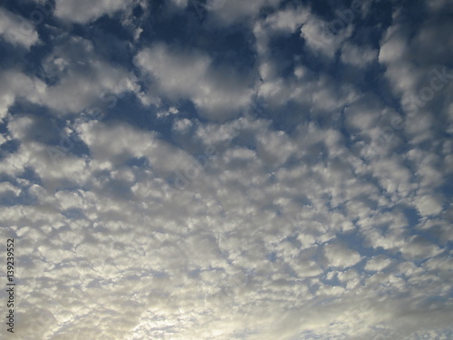 Scattered Clouds, Caribbean Sky