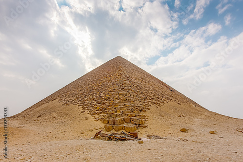 Ancient Egyptian pyramids at Dashur
