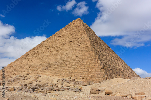 One of the Pyramids at Giza  Cairo