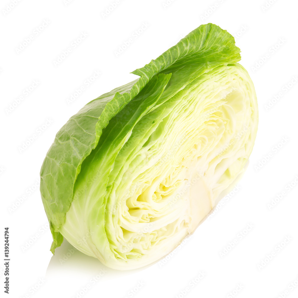Fototapeta premium cabbage isolated on white background