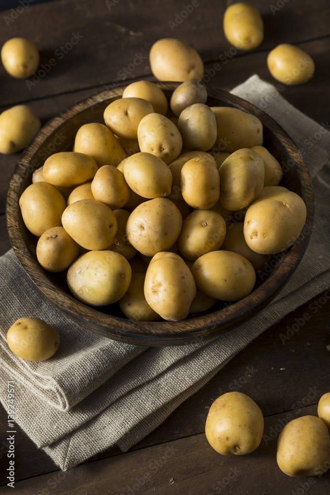 Raw Organic Baby Gold Potatoes Raw Organic Baby Gold Potatoes