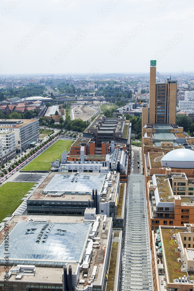 Fototapeta premium Potsdamer Platz From Above