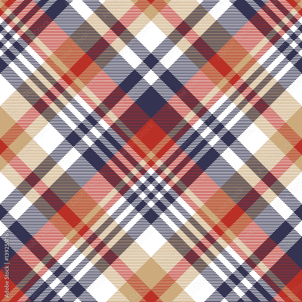 Check classic tartan seamless pattern