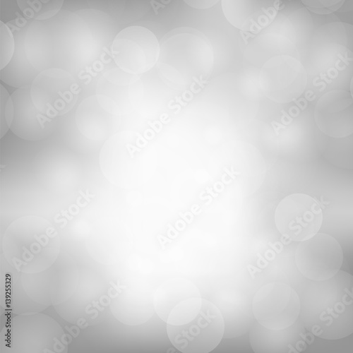 Grey Blurred Light Background. Abstract Flare Pattern.