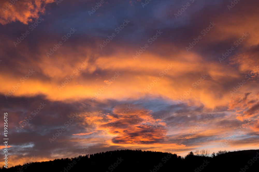 Brennender Himmel Brennender Himmel
