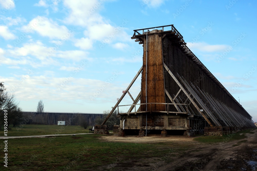 Saline graduation tower in Ciechocinek, Poland