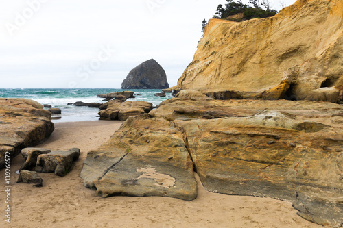 Haystack Rock at Cape Kiwanda