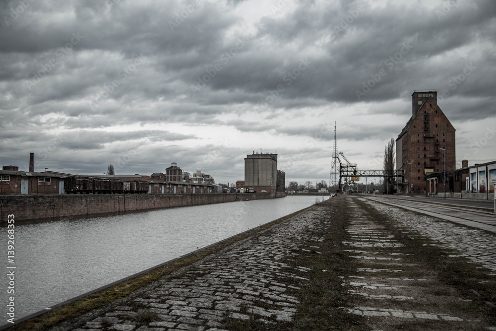 Industriehafen Wissenschaftshafen Magdeburg
