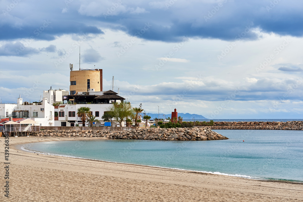 Aguadulce beach. Spain