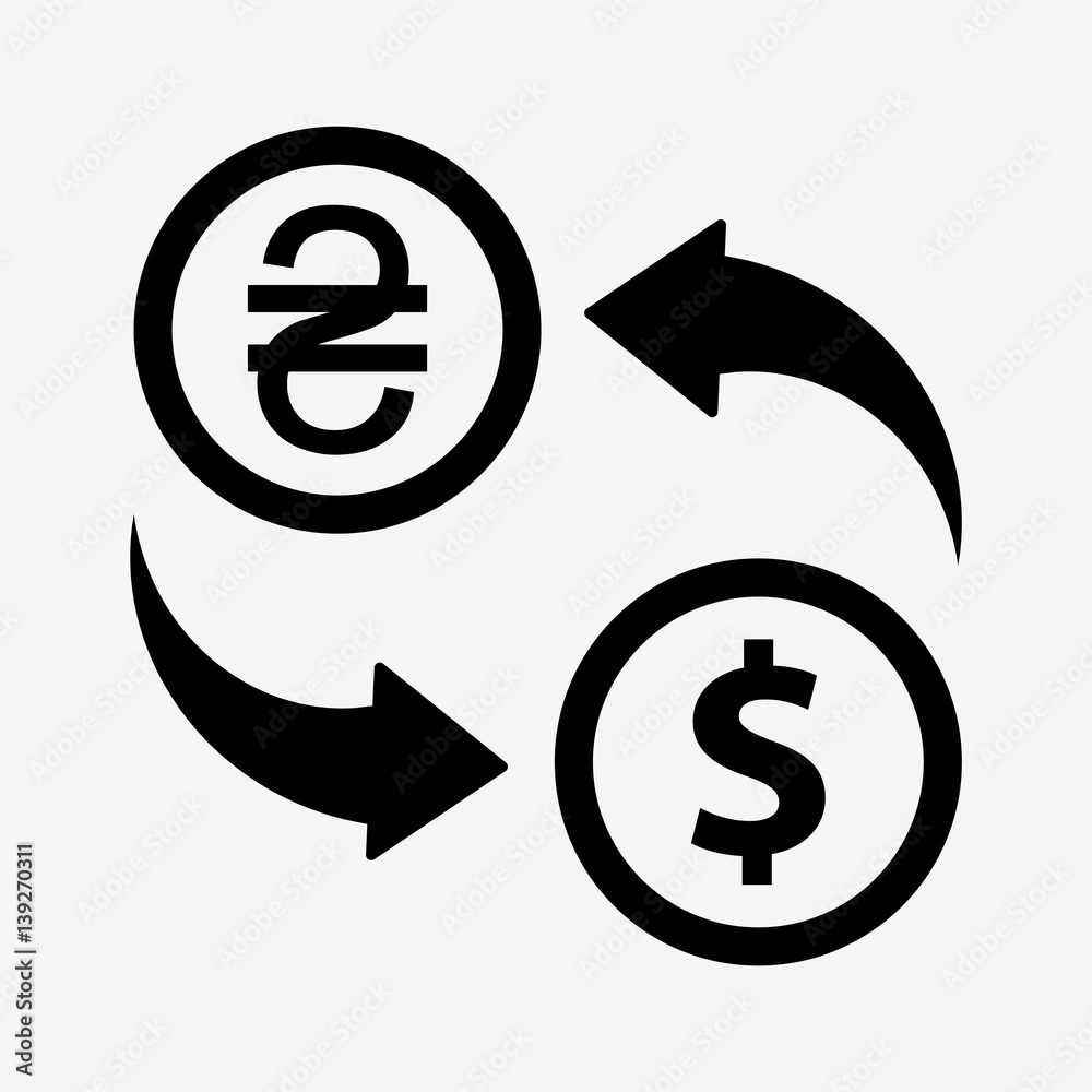 Money convert icon Money convert icon