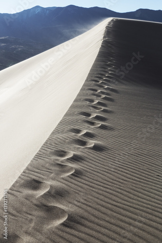 Footprints, Dunes, Great Sand Dunes National Park, Colorado