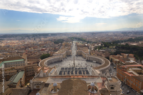 A Top St. Peter's Basilica, Vatican City, Rome, Italy © BRUCE