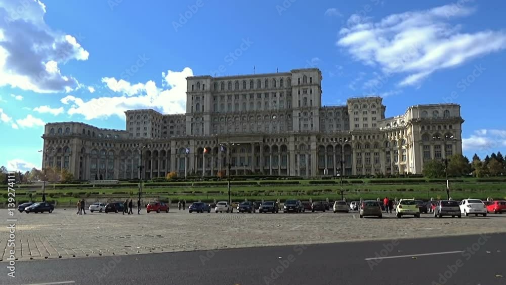 Palace of the Parliament in Bucharest, Romania Palace of the Parliament in Bucharest, Romania