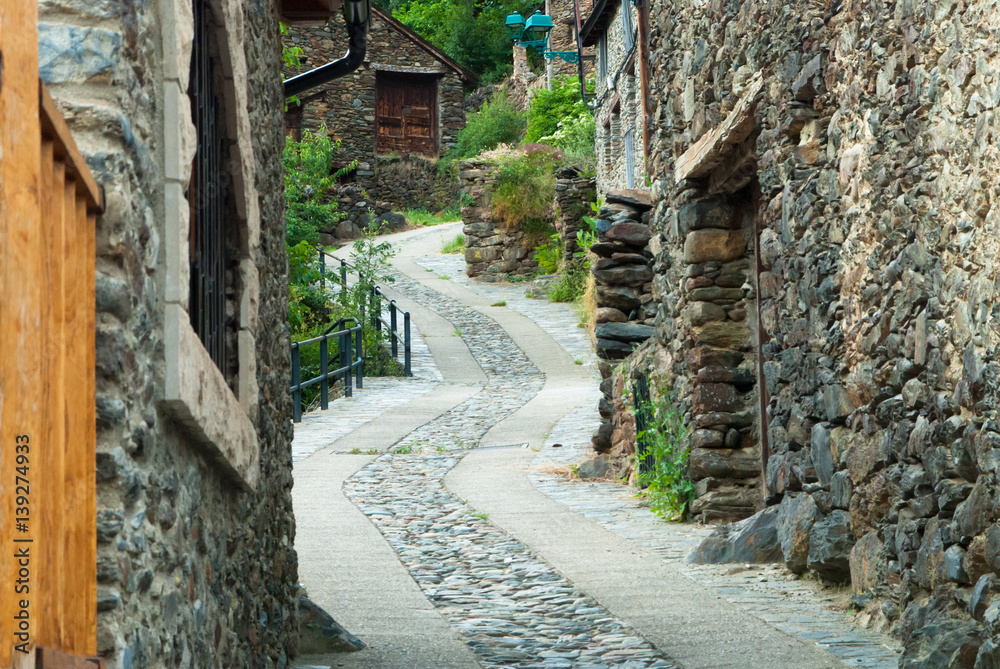 Mountain village in Spain