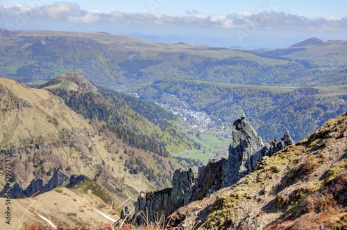 Paysage autour du puy de Sancy