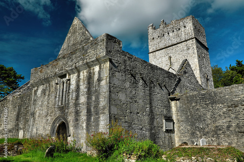 Ireland, Co Kerry, Muckross Abbey, Killarney photo