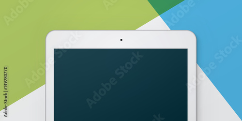 App Banner Vector Tablet landscape